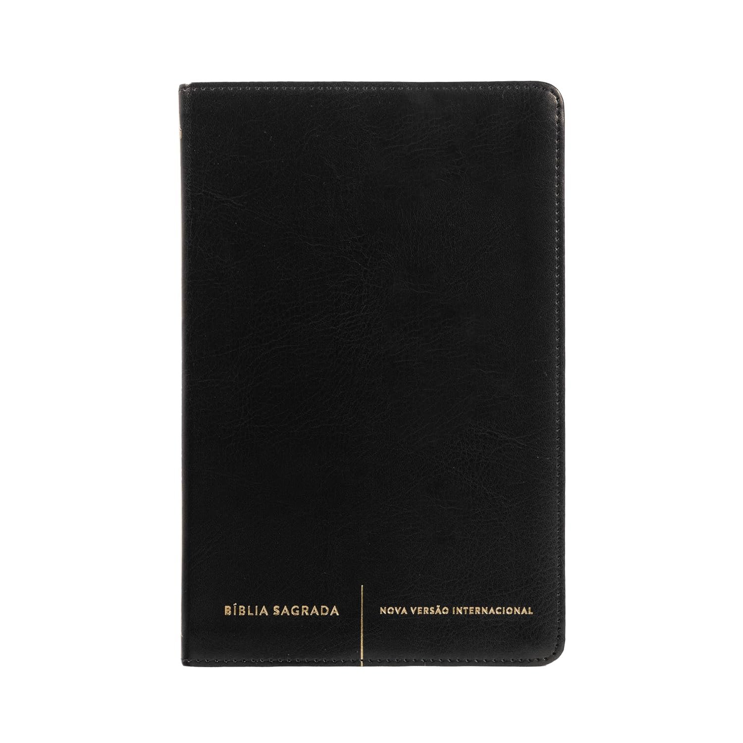 Bíblia Sagrada NVI Slim Capa Luxo Preta